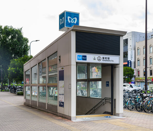 要町駅から徒歩1分、駅近で通院しやすいクリニック